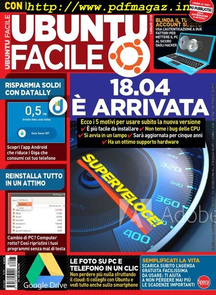Ubuntu Facile – Luglio 2018 Cover