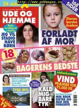 Ude og Hjemme – 13 november 2019