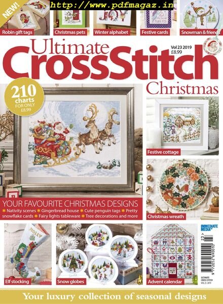 Ultimate Cross Stitch Christmas – October 2019 Cover