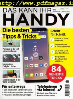 Unglaubliche Smartphone Tricks – November 2019