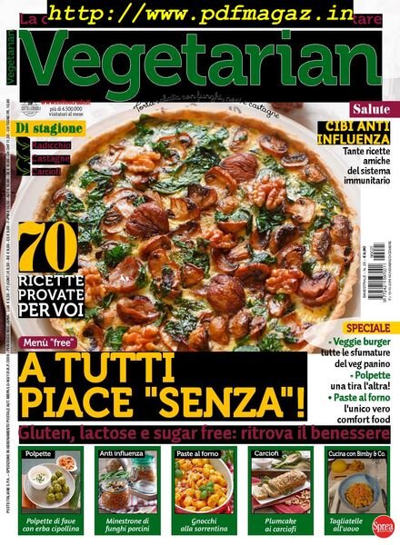 Vegetarian – Novembre-Dicembre 2019 Cover
