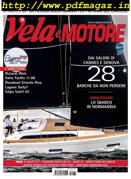 Vela e Motore – Ottobre 2019 Cover