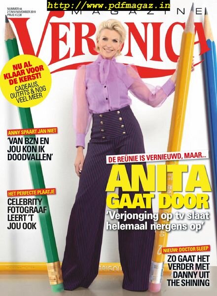 Veronica Magazine – 02 november 2019 Cover
