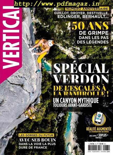 Vertical Magazine – octobre 2019 Cover
