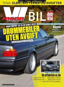 Vi Menn – 15 november 2019