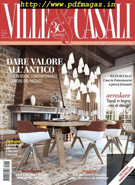 Ville & Casali – ottobre 2019 Cover