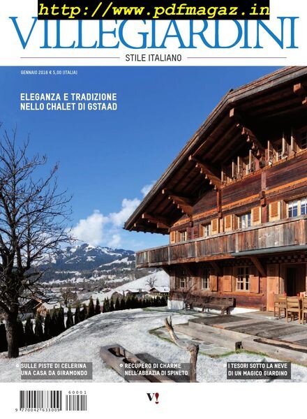 VilleGiardini – Gennaio 2016 Cover