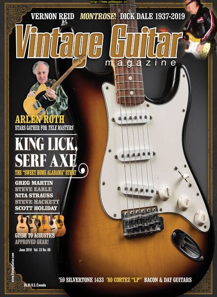 Vingate Guitar – June 2019 Cover