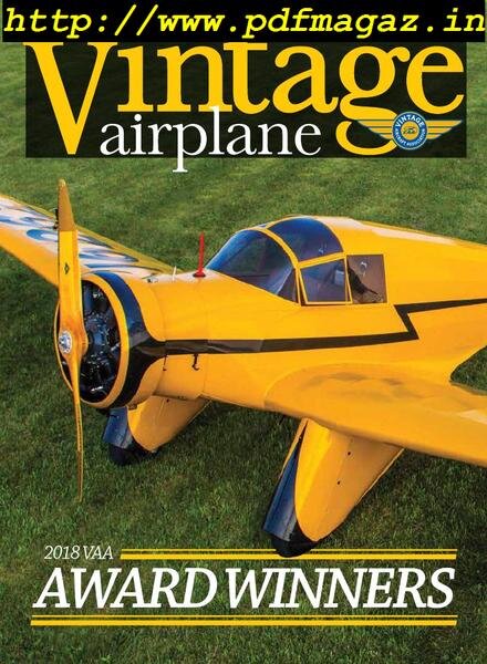 Vintage Airplane – September-October 2018 Cover