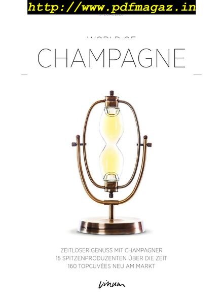 Vinum – World of Champagne – Special 2020 Cover