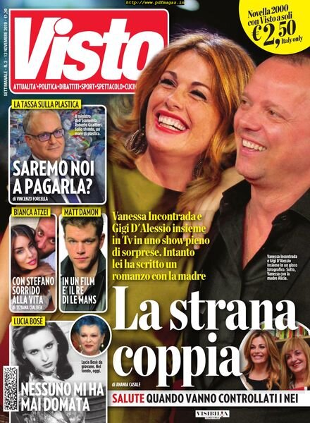 Visto Tv – 12 novembre 2019 Cover