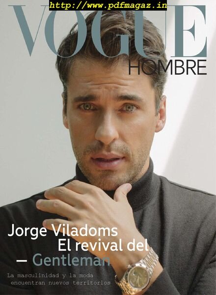 Vogue Hombre – octubre 2019 Cover