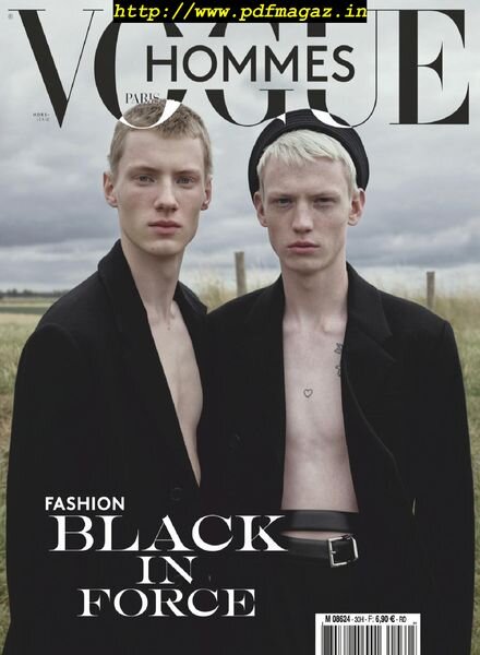 Vogue Hommes English Version – November 2019 Cover