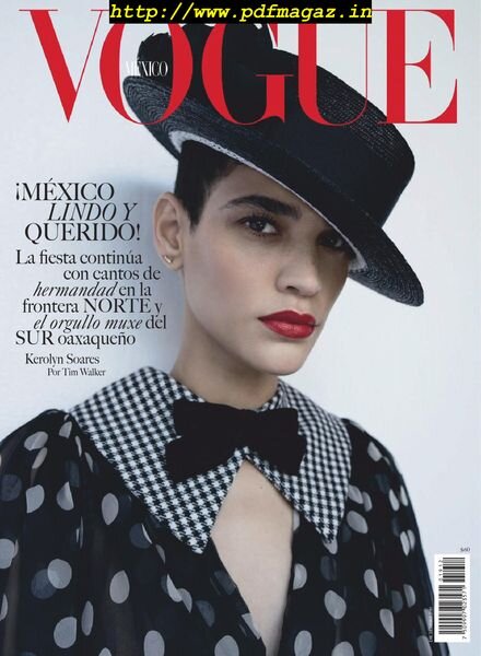 Vogue Mexico – diciembre 2019 Cover
