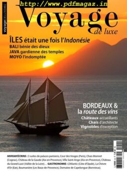 Voyage de Luxe – 18 octobre 2019