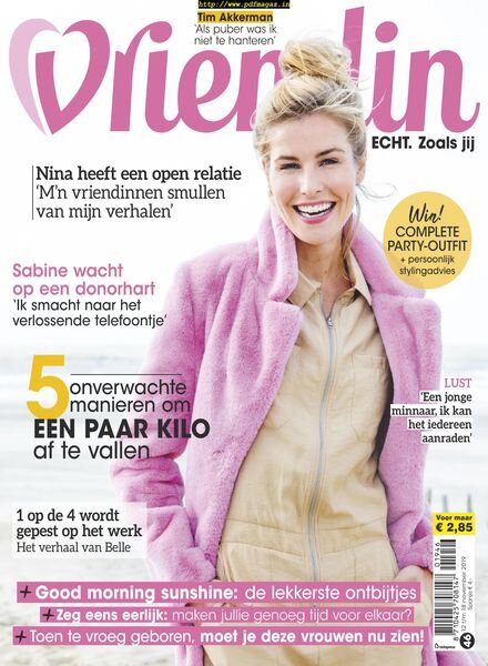 Vriendin – 13 november 2019 Cover