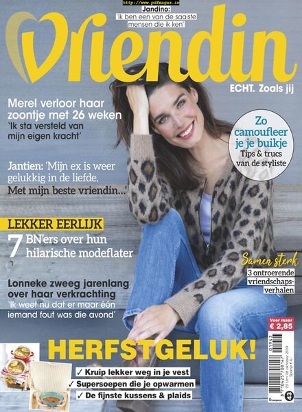 Vriendin – 23 oktober 2019 Cover