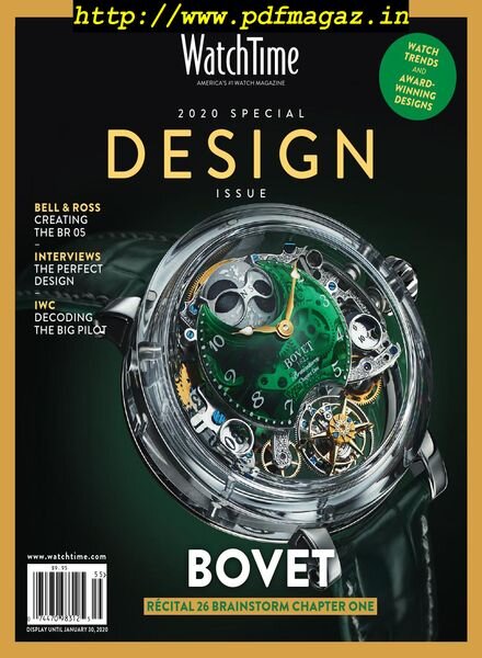 WatchTime – October 2019 Cover