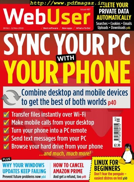 WebUser – 30 October 2019 Cover