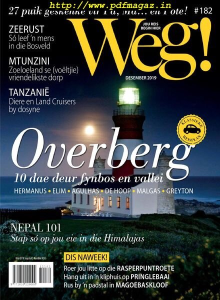 Weg! – Desember 2019 Cover