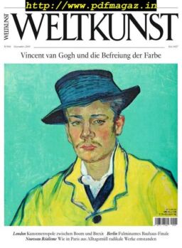 Weltkunst – November 2019