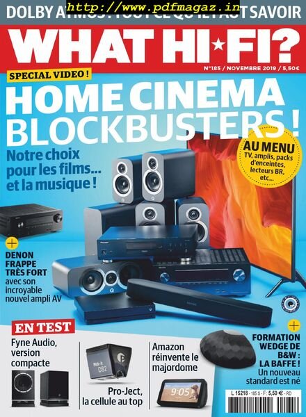 What Hifi France – novembre 2019 Cover
