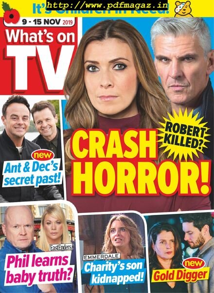 What’s on TV – 09 November 2019 Cover