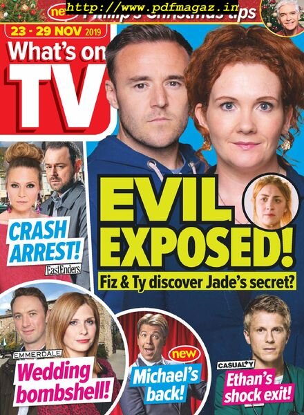 What’s on TV – 23 November 2019 Cover