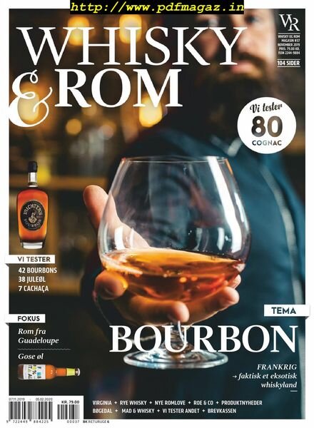 Whisky & Rom – november 2019 Cover