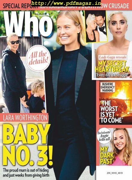 Who – December 07, 2019 Cover