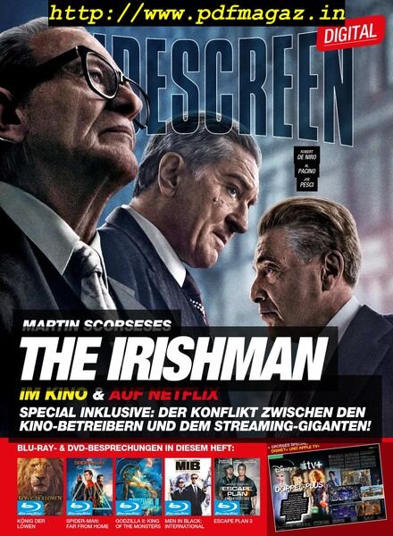Widescreen – November 2019 Cover
