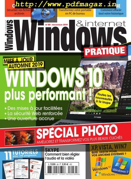 Windows & Internet Pratique – novembre 2019 Cover
