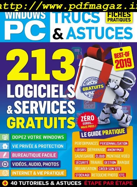 Windows PC Trucs et Astuces – octobre 2019 Cover