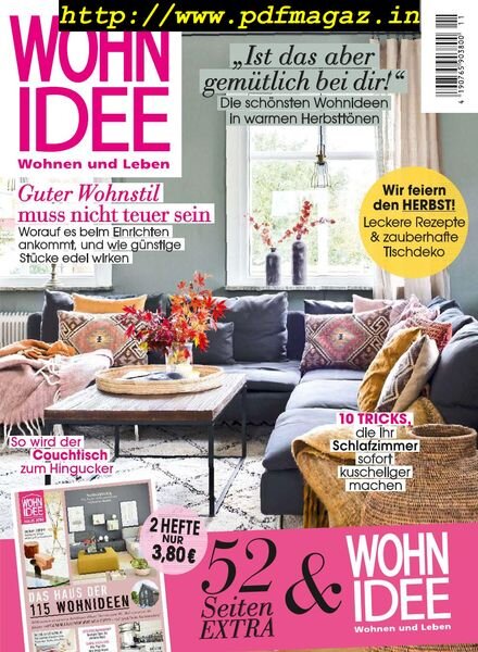 Wohnidee – November 2019 Cover