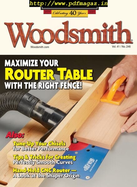Woodsmith – December 2019 Cover