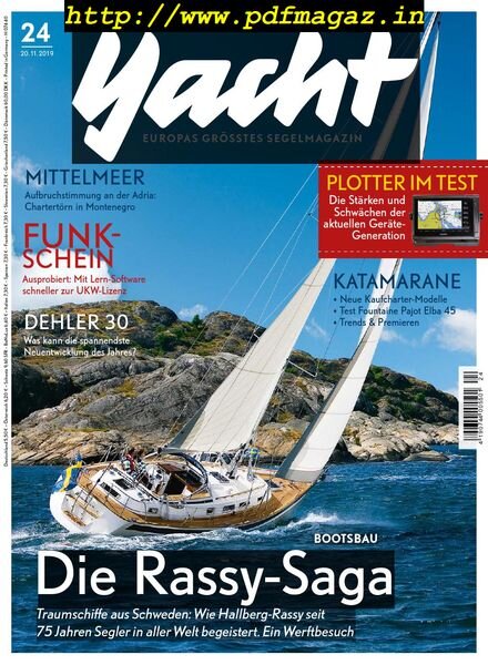 Yacht Germany – 20 November 2019 Cover