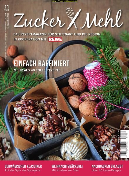 Zucker & Mehl – 16 November 2019 Cover