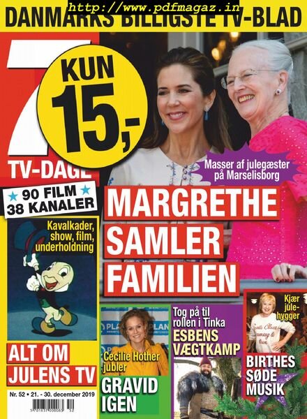 7 TV-Dage – 21 december 2019 Cover