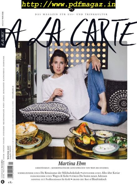A la Carte – Dezember 2019 Cover