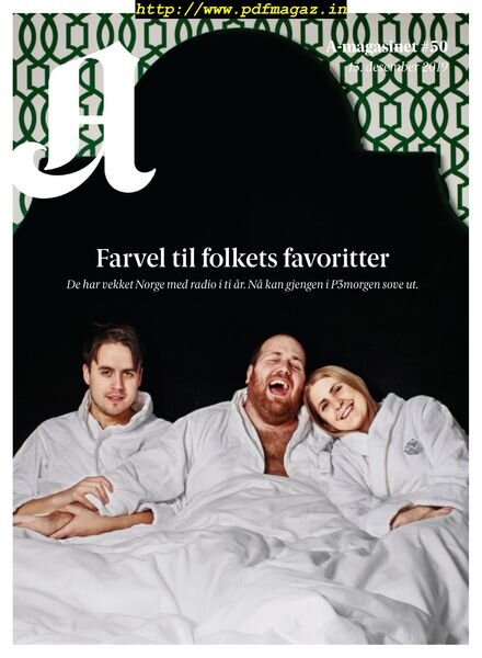 A-Magasinet – 13 desember 2019 Cover