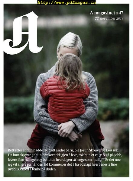 A-Magasinet – 22 november 2019 Cover