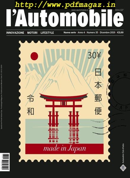 ACI l’Automobile – Dicembre 2019 Cover