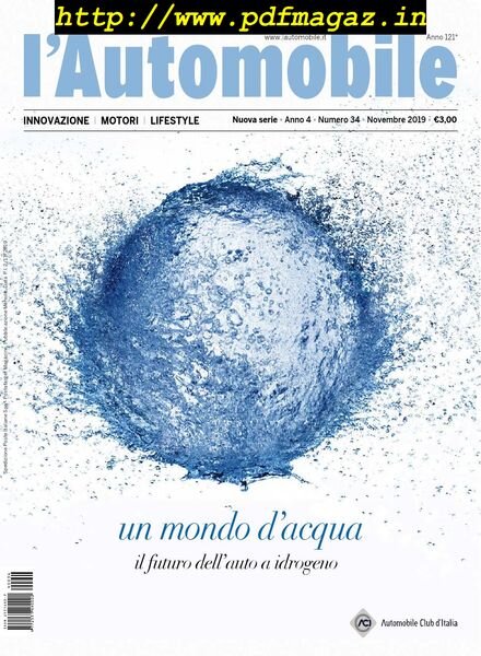 ACI l’Automobile – Novembre 2019 Cover