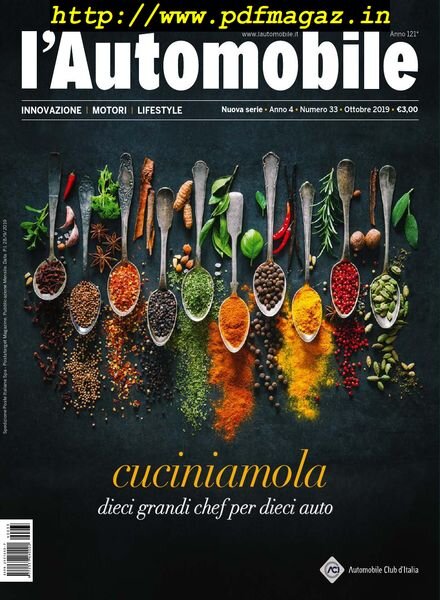 ACI l’Automobile – Ottobre 2019 Cover