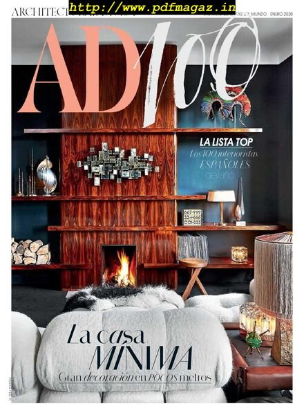 AD Architectural Digest Espana – enero 2020 Cover