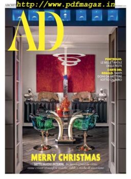 AD Architectural Digest Italia – Dicembre 2019