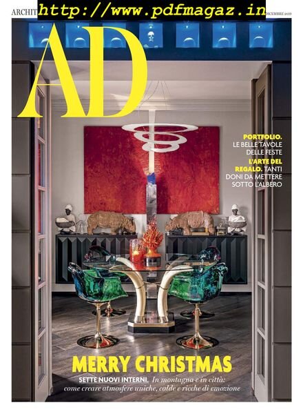 AD Architectural Digest Italia – Dicembre 2019 Cover