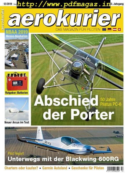 Aerokurier – Dezember 2019 Cover