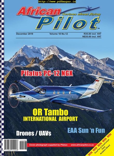 African Pilot – December 2019 Cover