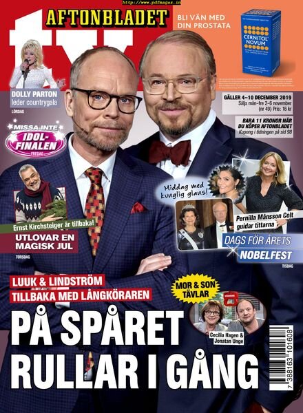 Aftonbladet TV – 02 december 2019 Cover